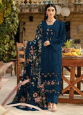 Saniya 7163 M To P Cotton With Heavy Embroidered Chikankari Work Salwar Kameez