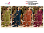 Saniya 7163 M To P Cotton With Heavy Embroidered Chikankari Work Salwar Kameez