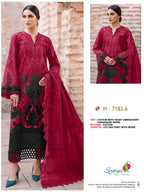 Saniya 7183 Cotton Embroidered Salwar Kameez Collection