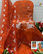 Saniya Elaf Vol 27 Cotton With Chikankari Worked Pakistani Salwar Kameez