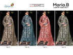 Saniya Maria B 151 Rayon Cotton Embroidered Salwar Kameez Collection