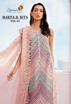Saniya Mariya B Hits Vol 01 Cotton Embroidered Salwar Kameez