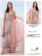 Saniya Mariya B Hits Vol 01 Cotton Embroidered Salwar Kameez
