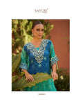 Sayuri Magic Nx Viscose Hand Mirror Kaftan Collection