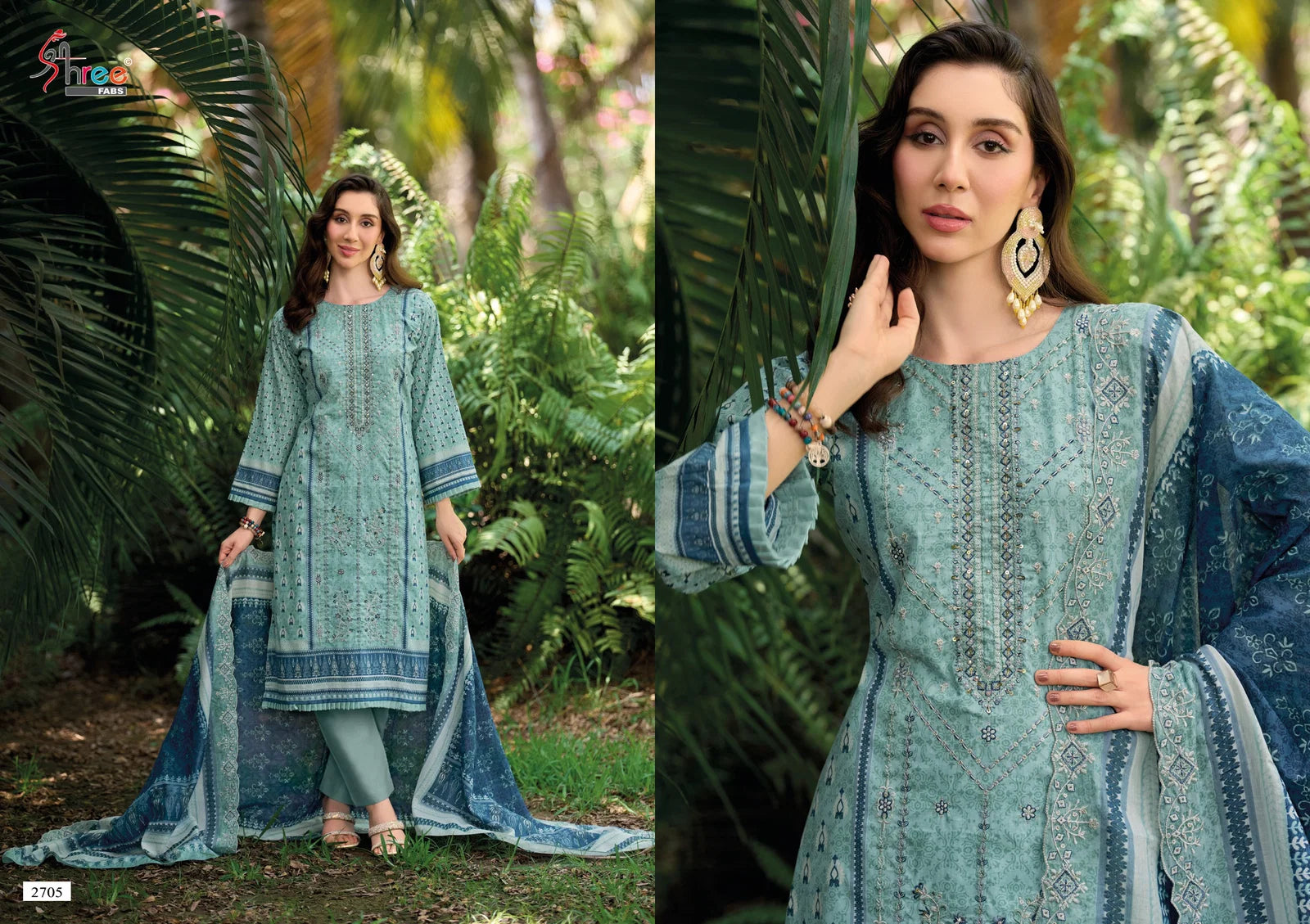 Shree Bin Saeed Lawn Collection Vol 27