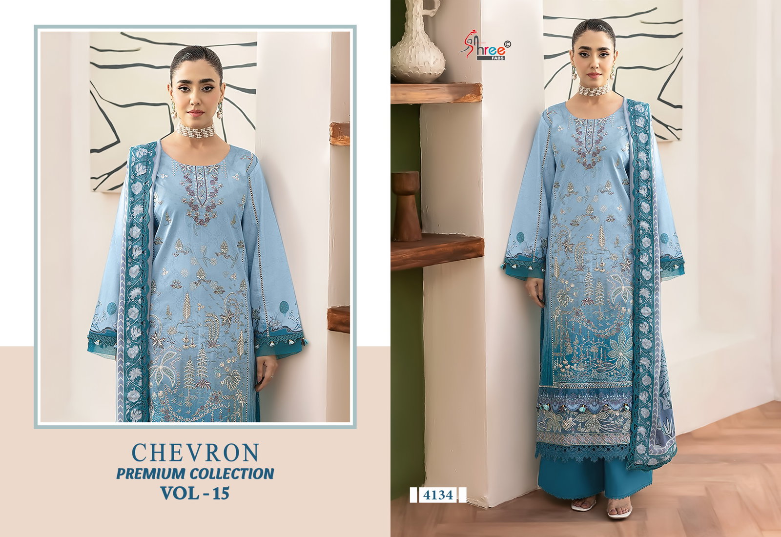 Shree Chevron Premium Collection Vol 15