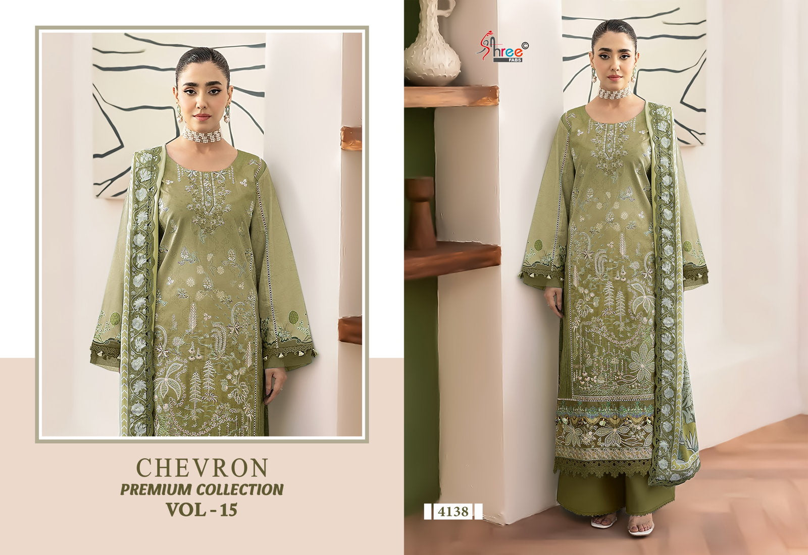 Shree Chevron Premium Collection Vol 15