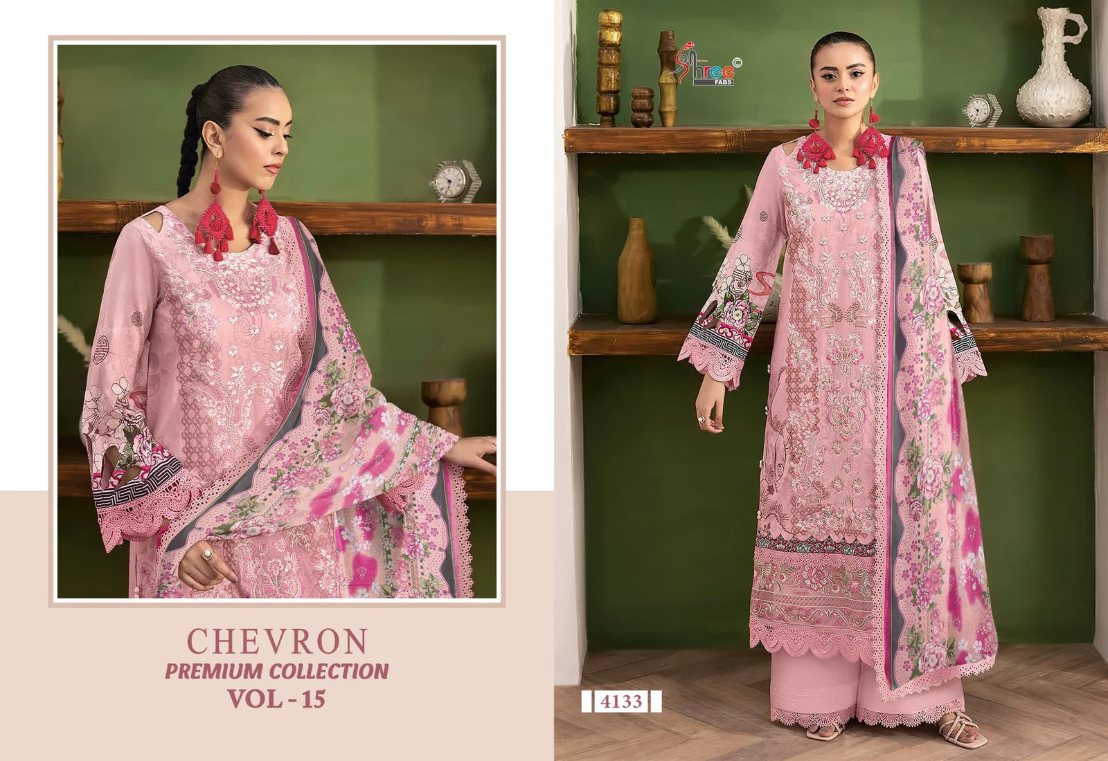 Shree Chevron Premium Collection Vol 15