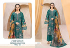 Shree Chevron Premium Collection Vol 16 Cotton Dupatta Pakistani Suit Full Catalog available at wholesale rate.