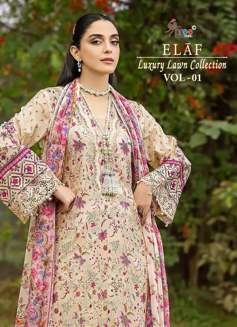 Shree Elaf Luxury Lawn Vol 1