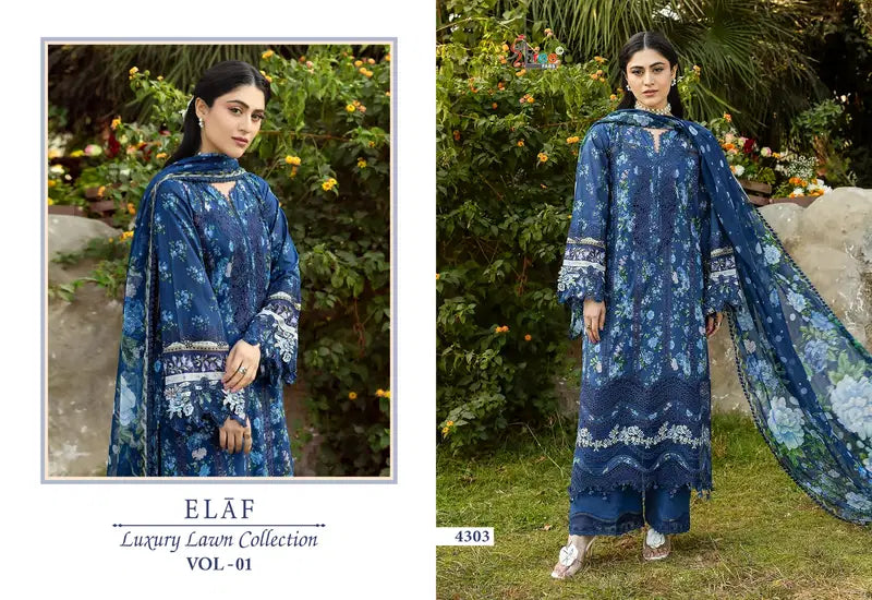 Shree Elaf Luxury Lawn Vol 1