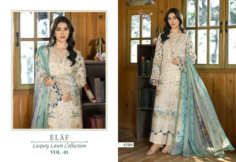 Shree Elaf Luxury Lawn Vol 1