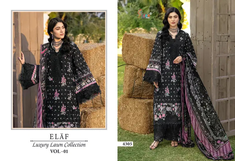 Shree Elaf Luxury Lawn Vol 1