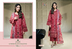 Shree Jade Le Premium Lawn Collection Vol 1 Chiffon Dupatta Cotton Salwae Kameez