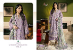 Shree Jade Le Premium Lawn Collection Vol 2 Cotton Dupatta Cotton Salwae Kameez