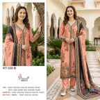 Shree Kt 330 Pure Musline With Diamond Work Salwar Kameez