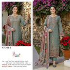 Shree Kt 346 Viscose Maslin Digital Printed Salwar Kameez