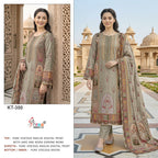 Shree Kt 350 Viscose Muslin Digital Printed Salwar Kameez