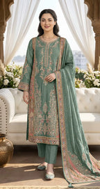 Shree Kt 351 A To D Viscose Digital Printed Salwar Kameez