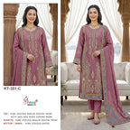 Shree Kt 351 A To D Viscose Digital Printed Salwar Kameez