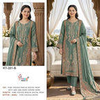 Shree Kt 351 A To D Viscose Digital Printed Salwar Kameez