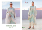 Shree Maria B Hits Vol 1 Chiffon Dupatta Cotton Embroidered Salwar Kameez