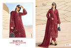Shree Maria B Luxury Lawn Collection Vol 5 Kota Doriya Dupatta Cotton Salwar Kameez