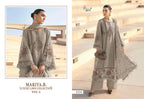Shree Maria B Luxury Lawn Collection Vol 5 Kota Doriya Dupatta Cotton Salwar Kameez