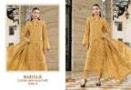 Shree Mariya B Luxury Lawn Collection Vol 6 Chiffon Dupatta Cotton Embroidered Salwar Kameez