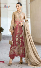 Shree Mariya B Premium Embroidered Vol 2 Chiffon Dupatta Pakistani Salwar Suit