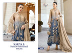 Shree Mariya B Premium Embroidered Vol 2 Chiffon Dupatta Pakistani Salwar Suit