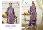 Shree Needle Wonder Premium Lawn Vol 4 Chiffon Dupatta Cotton Pakistani Suits