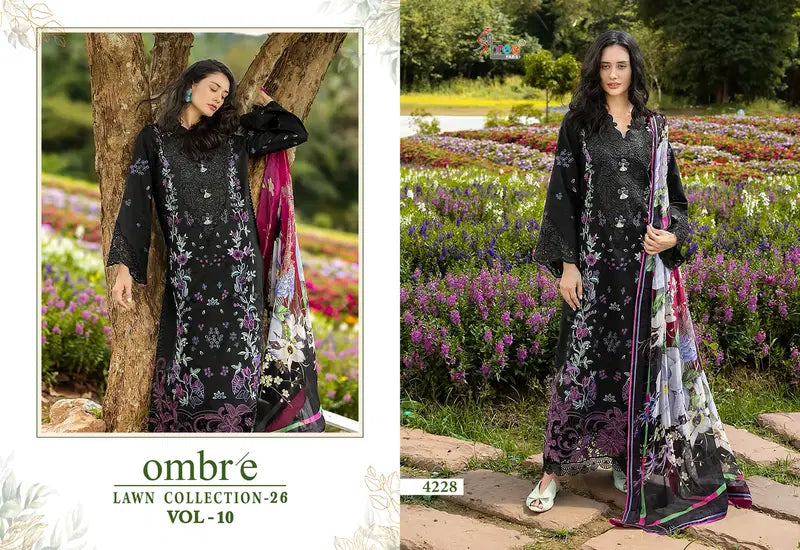 Shree Ombre Lawn Collection 26 Vol 10