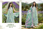 Shree Ombre Lawn Collection 26 Vol 10 Cotton Dupatta Cotton Embroidered Pakistani Salwar Kameez