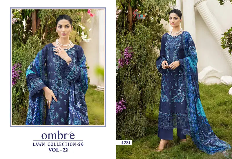 Shree Ombre Lawn Collection 26 Vol 2