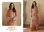 Shree Ombre Lawn Collection 26 Vol 26 Chiffon Dupatta Cotton Salwar Kameez