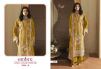 Shree Ombre Lawn Collection 26 Vol 8 Cotton Dupatta Cotton Embroidered Salwar Kameez
