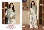 Shree Ombre Lawn Collection 26 Vol 8 Cotton Dupatta Cotton Embroidered Salwar Kameez
