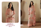 Shree Ombre Lawn Collection 26 Vol 8 Cotton Dupatta Cotton Embroidered Salwar Kameez