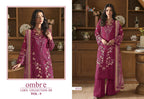 Shree Ombre Lawn Collection 26 Vol 9 Cotton Dupatta Cotton Embroidered Pakistani Salwar Kameez