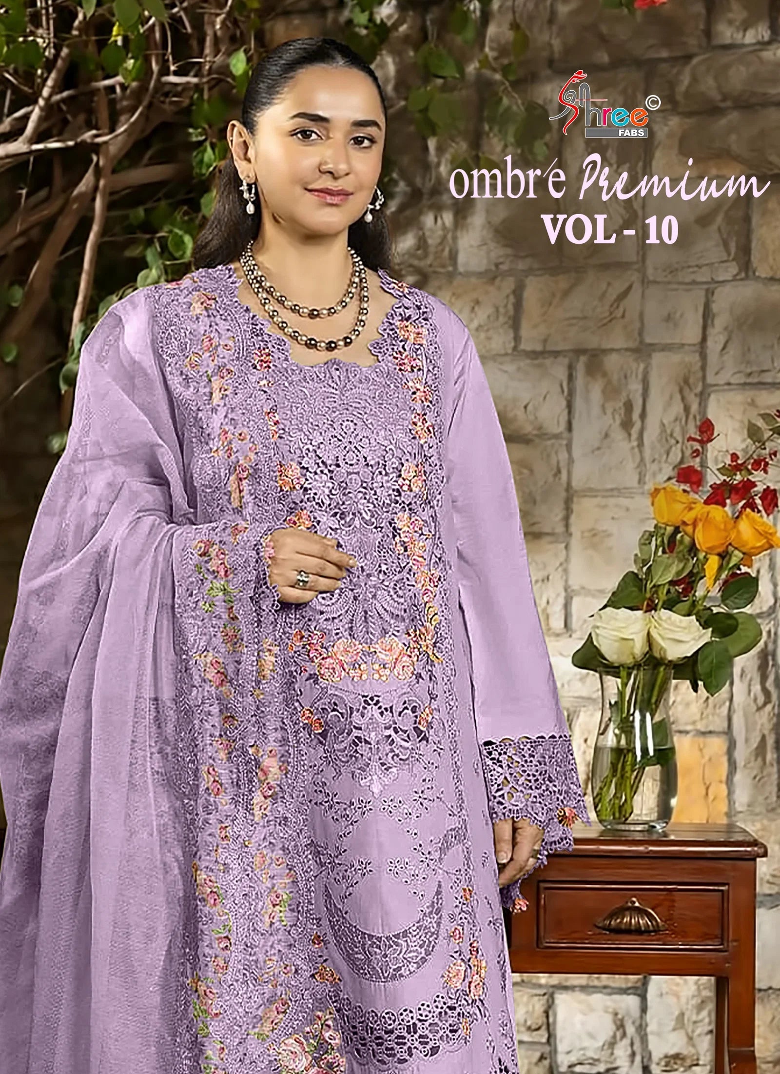 Shree Ombre Premium Vol 10 Kota Doriya Dupatta Cotton Pakistani Salwar Kameez