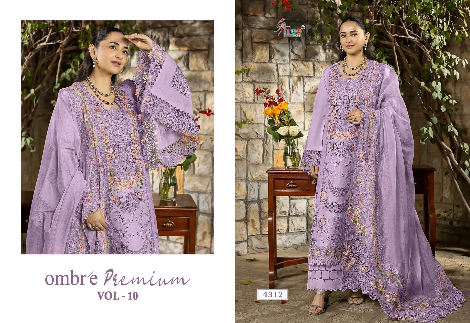 Shree Ombre Premium Vol 10 Kota Doriya Dupatta Cotton Pakistani Salwar Kameez