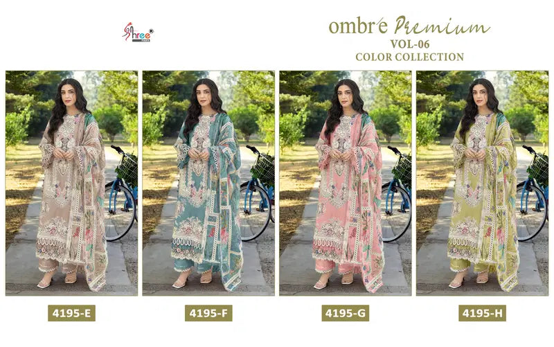 Shree Ombre Premium Vol 6