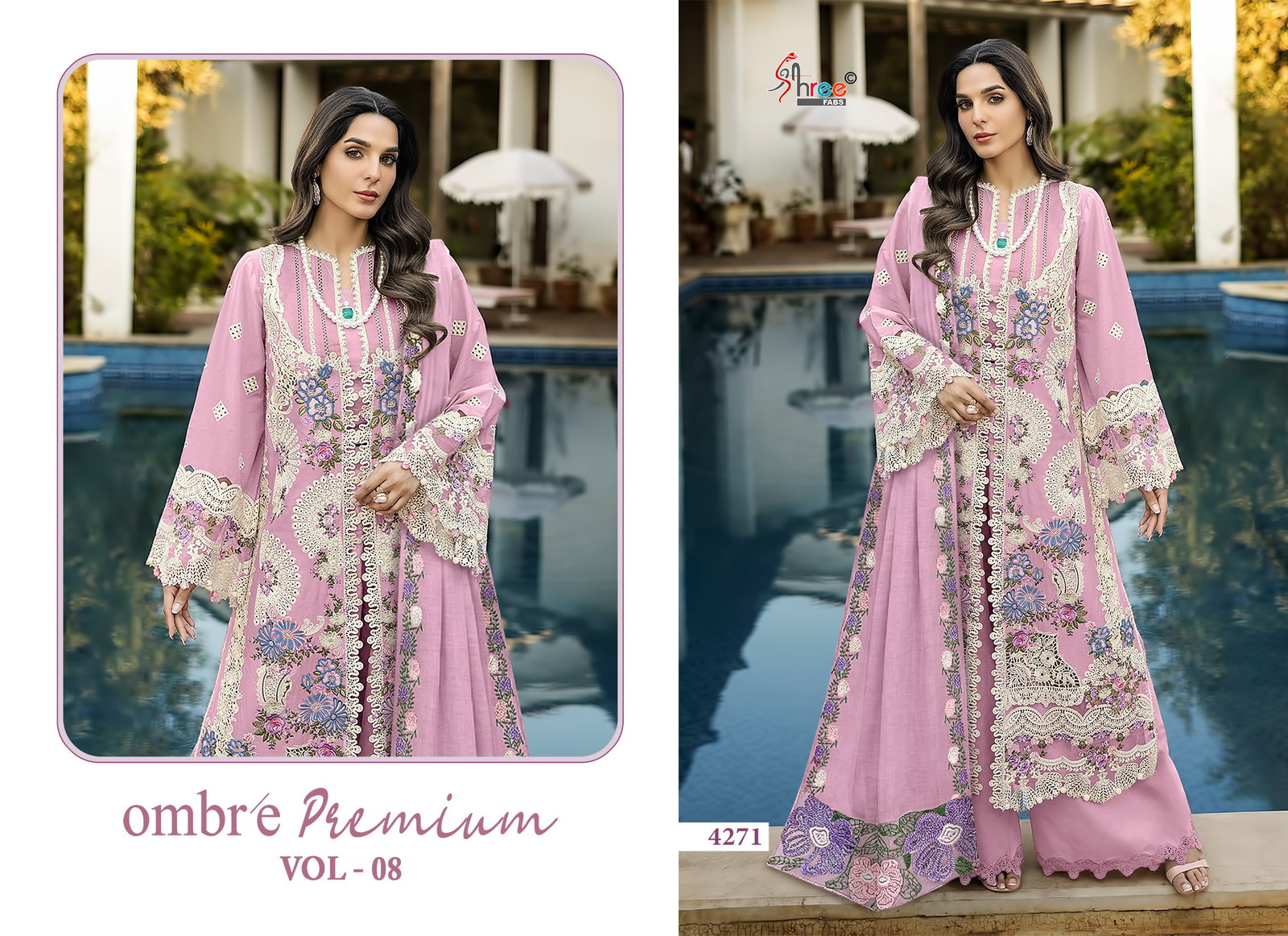 Shree Ombre Premium Vol 8