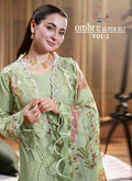 Shree Ombre Super Hit Vol 2 Chiffon Duaptta Cotton Embroidered Salwar Kameez