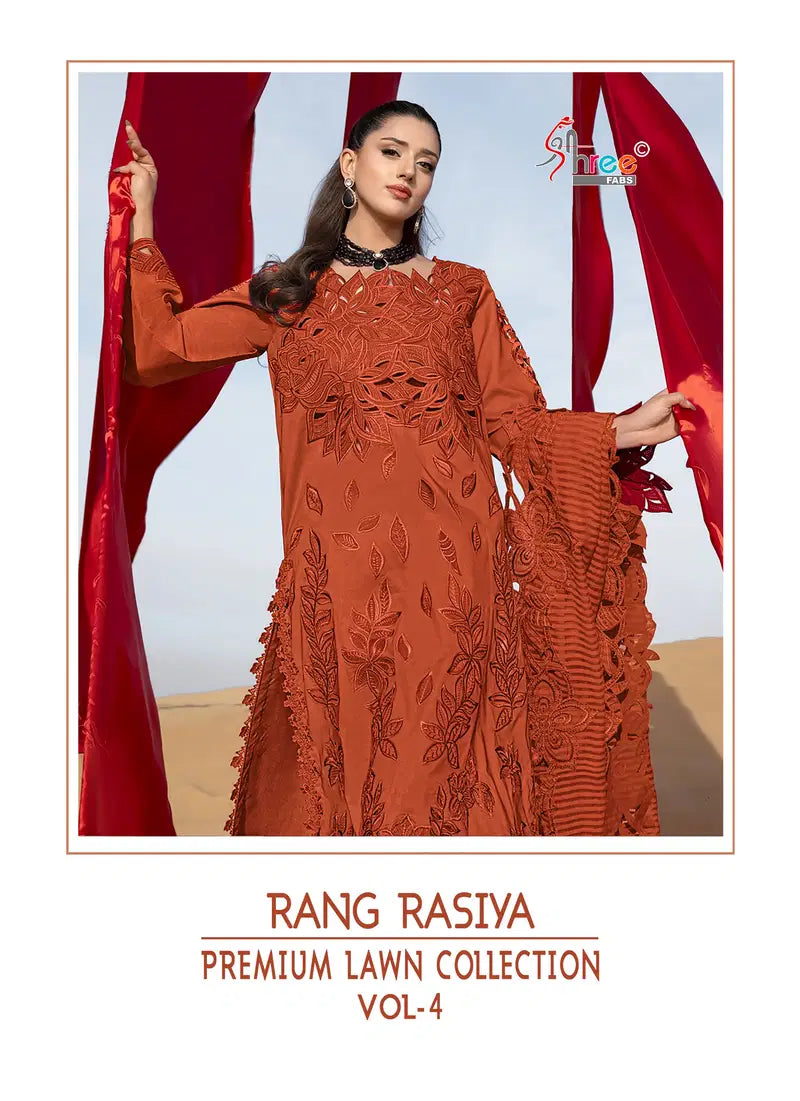 Shree Rang Rasiya Premium Lawn Vol 4