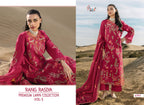 Shree Rang Rasiya Premium Lawn Vol 5 Mal Cotton Dupatta Cotton Embroidered Salwar Suit