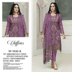 Shree Sf 5533 Vol 3 Chiffon With Embroidery Pakistani Salwar Kameez