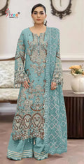 Shree Sf 5628 Chiffon With Embroidered Salwar Kameez Collection