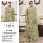 Shree Sf 5628 Chiffon With Embroidered Salwar Kameez Collection